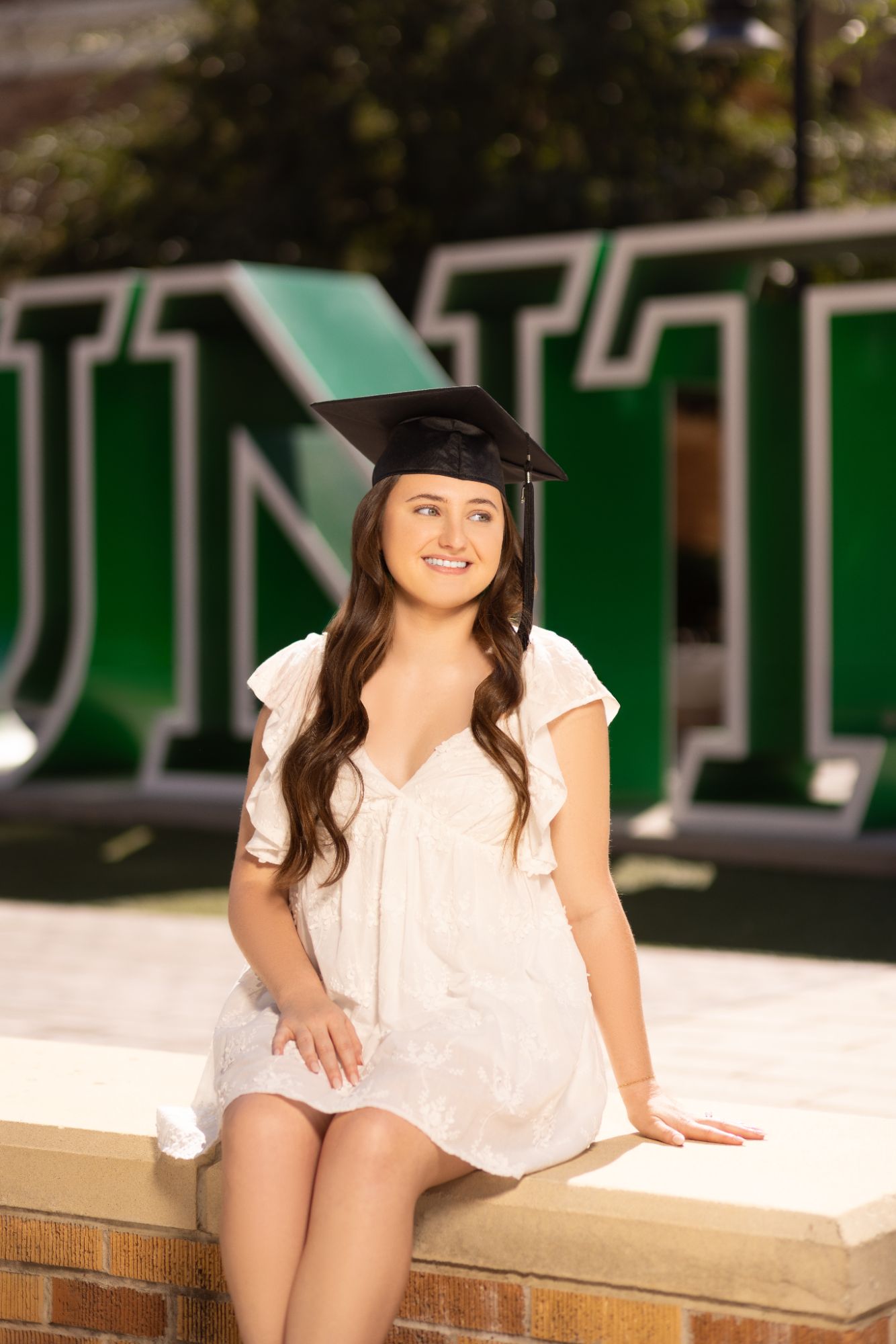 Outdoor graduation session